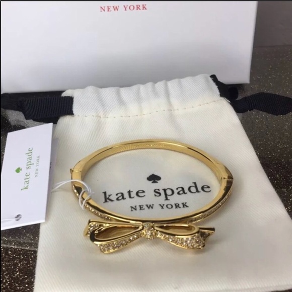 Kate spade Large pave bow love note bracelet - Picture 5 of 6